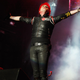 Gerard Way performing with My Chemical Romance